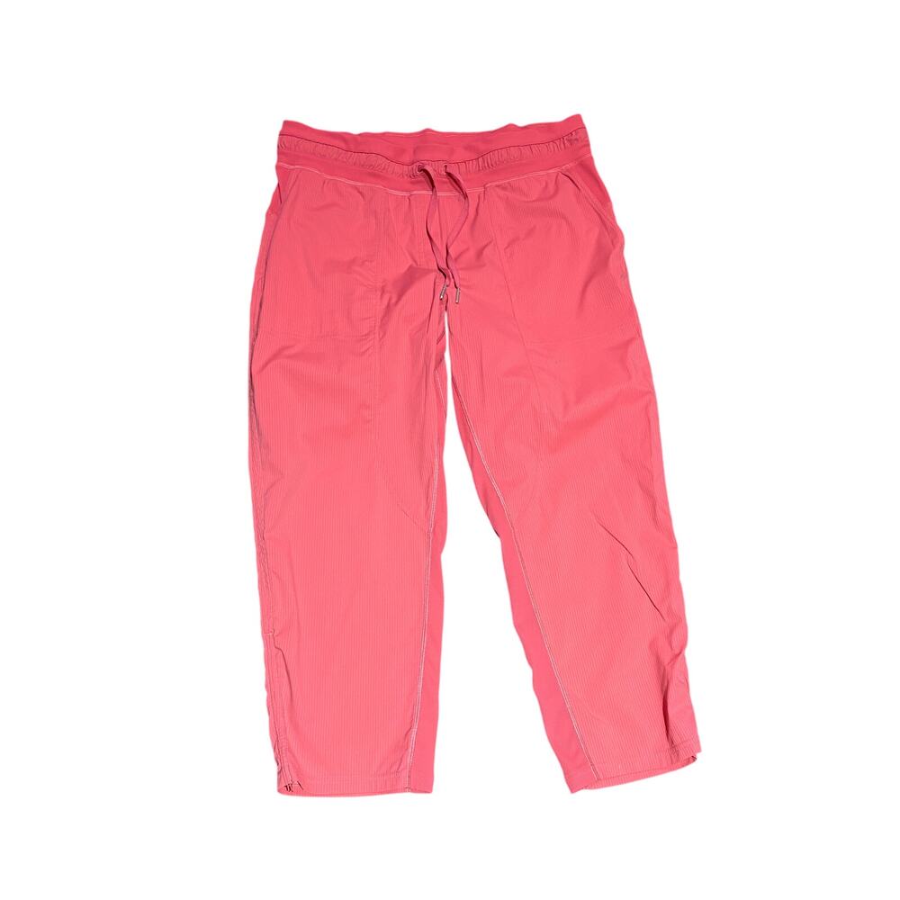 lululemon Dance Studio Mid-Rise Cropped Pant Joggers Nantucket Red Size 12